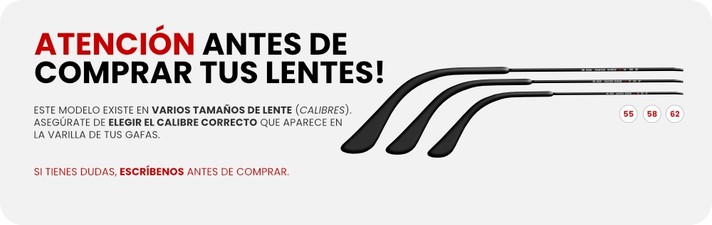 Identificar lente ray-ban 3025