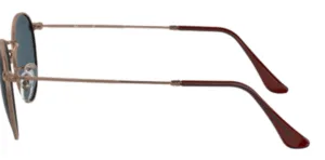 Patillas originales Ray-Ban RB3447 Round Metal, color 9230 · Bronce/ cobre