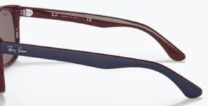 Patillas originales Ray-Ban RB4181, color 6569 · Azul