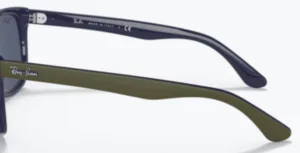Patillas originales Ray-Ban RB4181, color 6570 · Verde