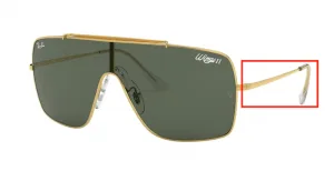 Patillas originales Ray-Ban RB3697 Wings II, color 9050 · Oro