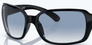 Lentes originales Ray-Ban RB4068, color 3F · Azul degradado
