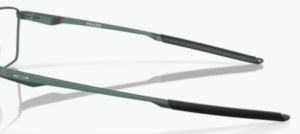 Patillas originales Oakley OO3227 Fuller, color 10 · Oscuro plata mate/azul colorshift