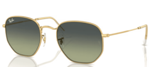 Ray-Ban RB3548 HEXAGONAL, color 001/BH · Arista oro