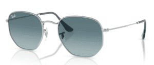 Ray-Ban RB3548N HEXAGONAL, color 003/3M · Plata