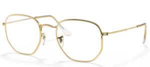 Ray-Ban RB3548 HEXAGONAL, color 9196bf legend oro