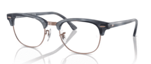 Ray-Ban RX5154 CLUBMASTER, color 8374 · Rayado azul
