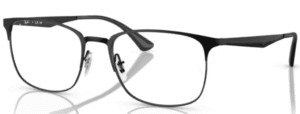 Ray-Ban RX6421, color 2904 · Negro mate sobre negro