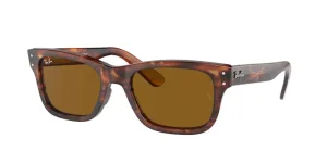 Cristales originales Ray-Ban RB2283 Mr Burbank, color 33 · Marrón uniforme