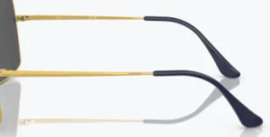 Patillas originales Ray-Ban RB3697 Wings II, color 9246 · Oro