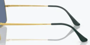 Patillas originales Ray-Ban RB3697 Wings II, color 9245 · Oro
