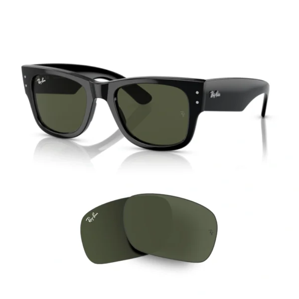 Cristales Ray-Ban RB0840S Mega Wayfarer originales