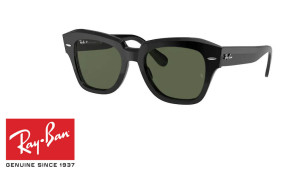 Ray-Ban RB2186 STATE STREET, color 901/58 · Negro