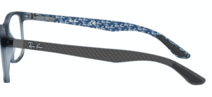 Patillas originales Ray-Ban RB8903 Vista, color 5262 · Demi gloss azul