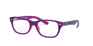 Ray-Ban RY1555, color 3666 · Violeta sobre fuxia fluo