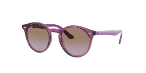 Ray-Ban RJ9064S, color 706468 transparente fuxia