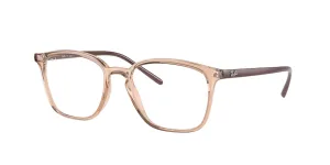 Ray-Ban RX7185, color 5940 · Marrón claro