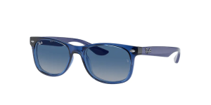 Ray-Ban RJ9052S JUNIOR NEW WAYFARER, color 70624l transparente azul