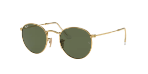 Ray-Ban RB3447N ROUND METAL, color 001 · Arista