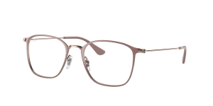 Ray-Ban RX6466, color 2973 · Beige sobre cobre