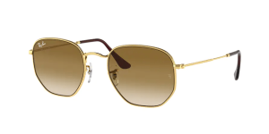 Ray-Ban RB3548 HEXAGONAL, color 001/51 arista