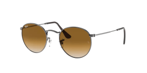 Ray-Ban RB3447N ROUND METAL, color 004/51 gunmetal
