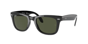 Ray-Ban RB4105 FOLDING WAYFARER, color 601 · Negro