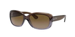Ray-Ban RB4101 JACKIE OHH, color 860/51 marrón degradado lilac