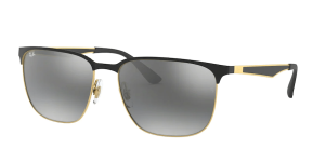 Ray-Ban RB3569, color 187/88 negro sobre arista