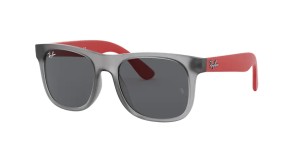 Ray-Ban RJ9069S, color 705987 rubber transparente gris
