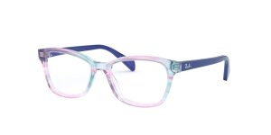 Ray-Ban RY1591, color 3807 · Violeta rayado multicolor