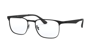 Ray-Ban RX6363, color 2904 · Negro mate sobre negro
