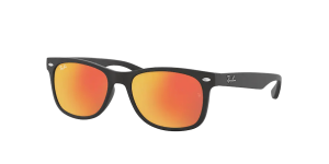 Ray-Ban RJ9052S JUNIOR NEW WAYFARER, color 100s6q negro mate