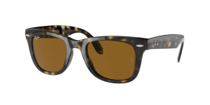 Ray-Ban RB4105 FOLDING WAYFARER, color 710 · Habana claro