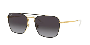 Ray-Ban RB3588, color 90548g negro sobre arista