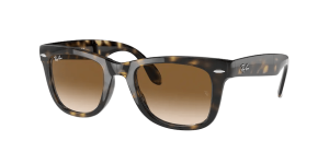 Ray-Ban RB4105 FOLDING WAYFARER, color 710/51 habana claro