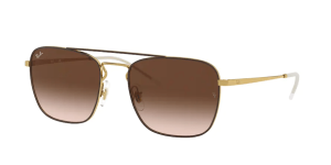 Ray-Ban RB3588, color 905513 · Marrón sobre arista