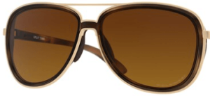 Cristales originales Oakley OO4129 Split Time, color BROWN · Degradado polarizado