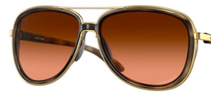 Cristales originales Oakley OO4129 Split Time, color PRIZM · Marrón degradado
