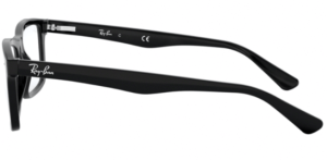Patillas originales Ray-Ban RB5287 Vista, color 2000 · Negro brillo