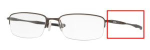 Patillas originales Oakley OO3102 Clubface, color 03 · Pewter