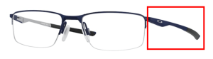 Patillas originales Oakley OO3218 Socket 5.5, color 03 · Mate midnight