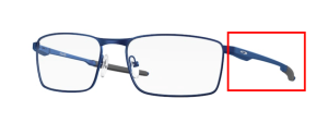 Patillas originales Oakley OO3227 Fuller, color 04 · Mate midnight
