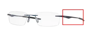 Patillas originales Oakley OO5118 Wingfold Evr, color 04 · Satinado midnight