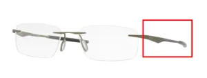 Patillas originales Oakley OO5118 Wingfold Evr, color 01 · Satinado pewter