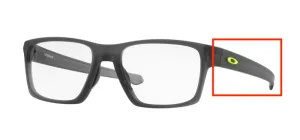 Patillas originales Oakley OO8140 Litebeam, color 814002 · Gris satinado smoke