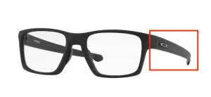 Patillas originales Oakley OO8140 Litebeam, color 814003 · Negro pulido