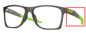 Patillas originales Oakley OO8173 Activate, color 03 · Gris satinado smoke