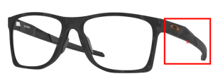 Patillas originales Oakley OO8173 Activate, color 05 · Negro satinado camo