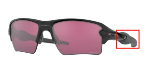 Patillas originales Oakley OO9188 Flak 2.0 Xl, color 9188 · B5 negro mate